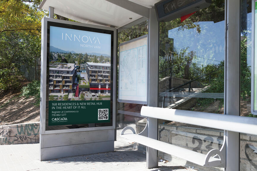 INNOVA - Bus Shelter Ad